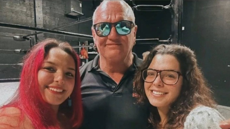 Nicolth Hernandez-Lucero with her trainer Gangrel