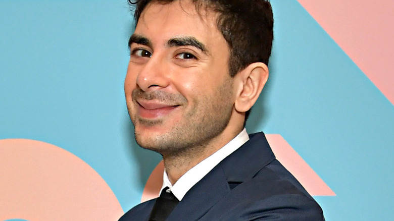 Tony Khan at TBS upfronts