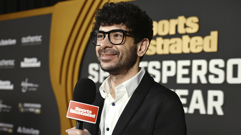 Tony Khan attends the Sports Illustrated Sportsperson of the Year Ceremony