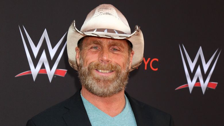 Shawn Michaels smiling