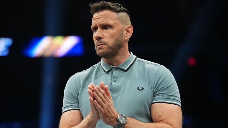 Nigel McGuinness rubs his hands together
