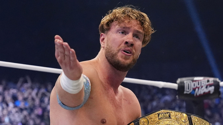 Will Ospreay at AEW Double Or Nothing
