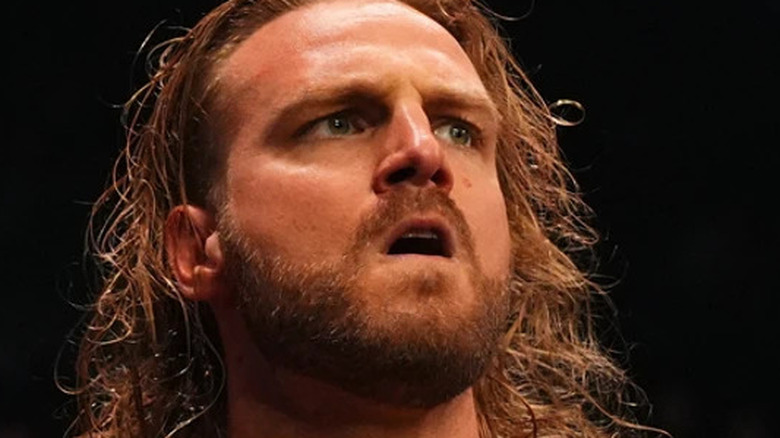 Hangman Adam Page outside the AEW ring 