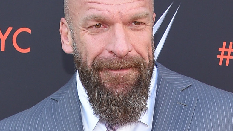 Paul "Triple H" Levesque smiling