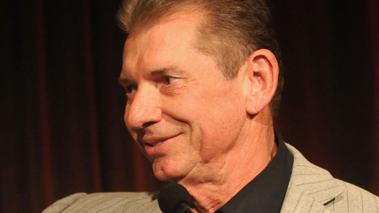 Vince McMahon smiling