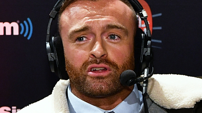 Nick Aldis speaking