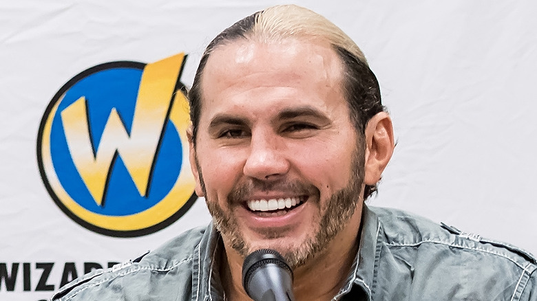 Matt Hardy smiling