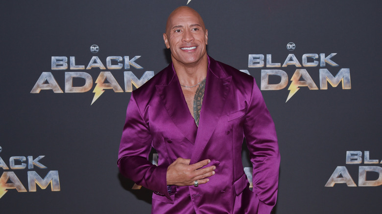 Dwayne Johnson aka The Rock attends the UK Premiere of 
