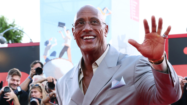 Dwayne Johnson attends 