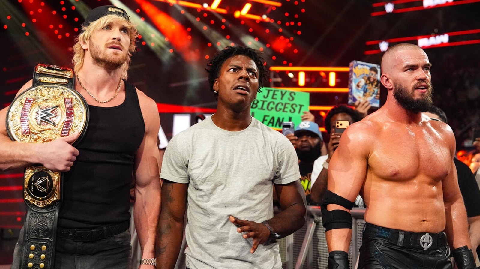 IShowSpeed Reacts To Being In A Match At WWE WrestleMania 42