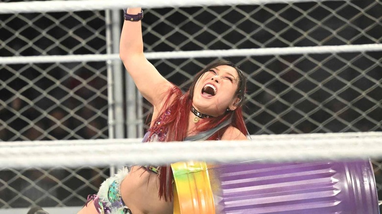 IYO SKY during the 2024 Women's WarGames match at WWE Survivor Series