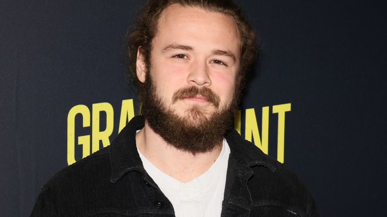 Jack Perry attends the Los Angeles premiere of "Grace Point" at the Regal LA Live. January, 2025.