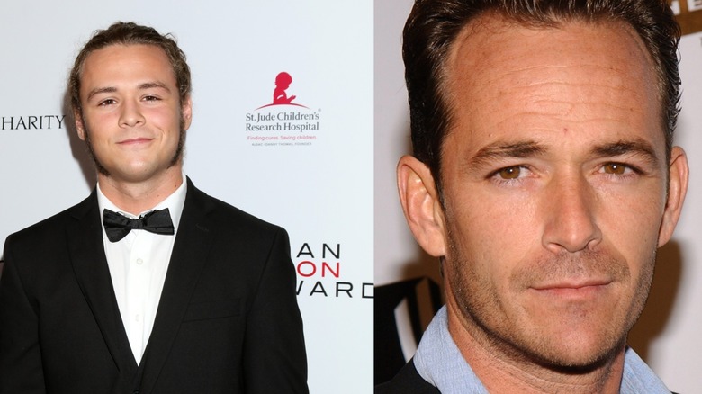 Left to Right: "Jungle" Jack Perry and his late father Luke Perry
