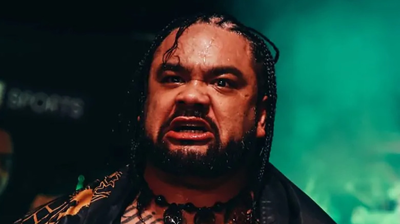 Jacob Fatu is very angry