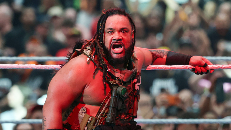 Jacob Fatu makes his entrance