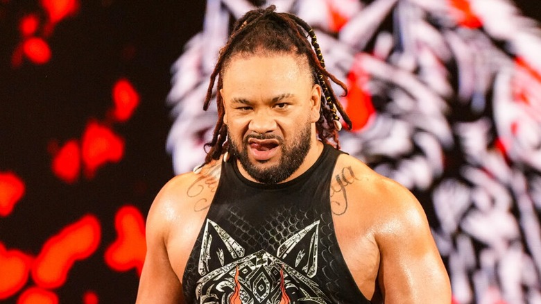 Jacob Fatu makes his entrance on 