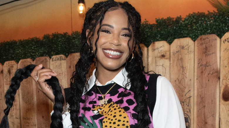 Bianca Belair smiling