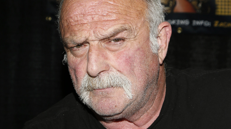 Jake Roberts raises eyebrow