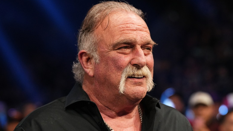 Roberts at ringside in AEW