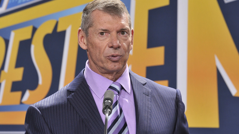 Vince McMahon speaking