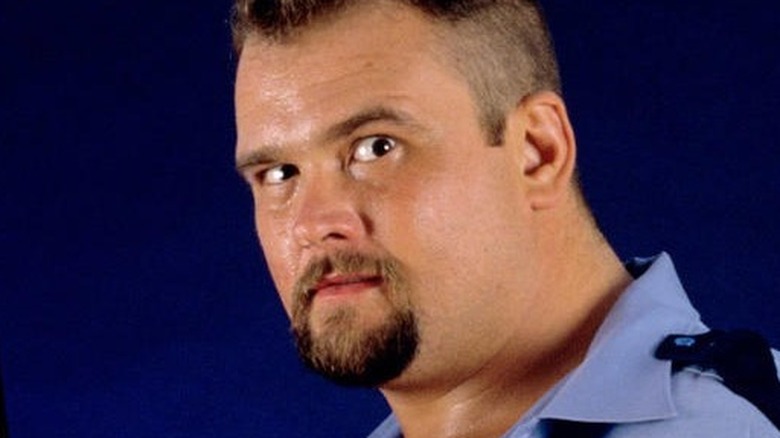 Big Boss Man stares ahead