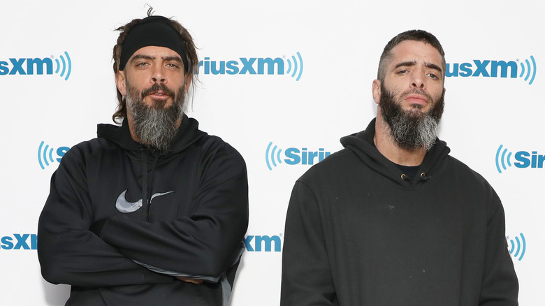 Jay and Mark Briscoe at an event