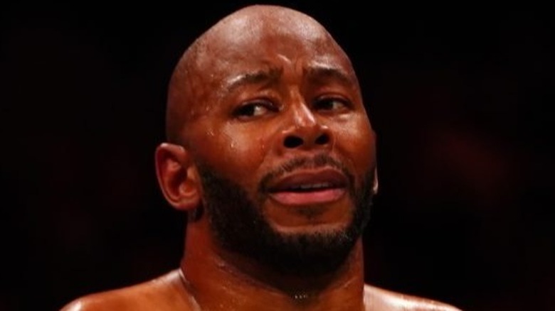Jay Lethal After A Match On AEW Rampage