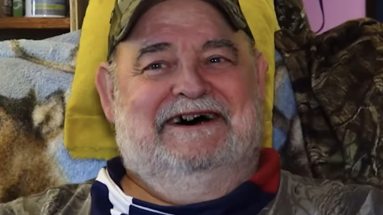 Black Bart smiling