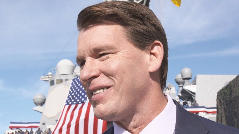 JBL in a suit