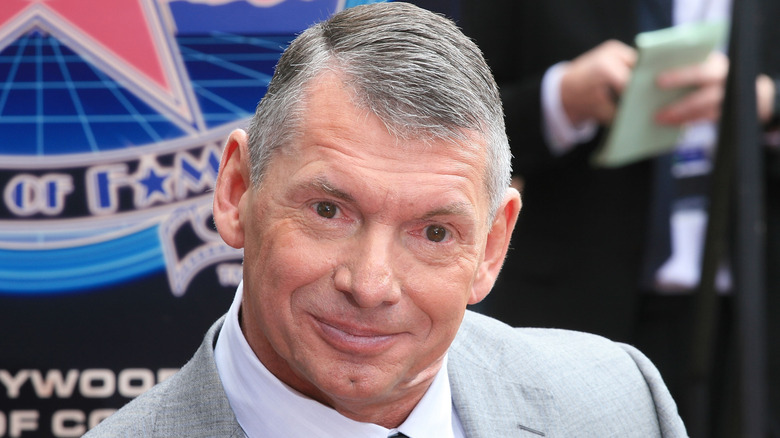 WWE Chairman Vince McMahon attends a ceremony honoring him with a star on the Hollywood Walk of Fame at Hollywood and Highland on March 14, 2008 in Hollywood, California