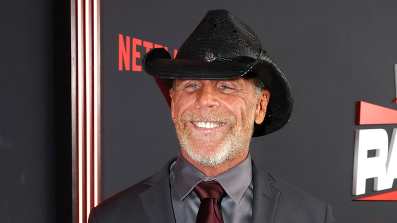 Shawn Michaels smiling