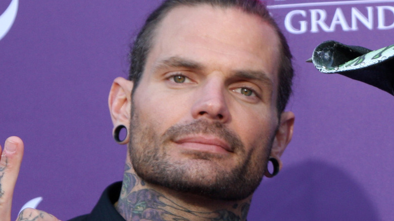 Jeff Hardy looking at the camera