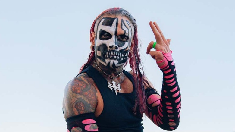 Jeff Hardy seen riding a horse