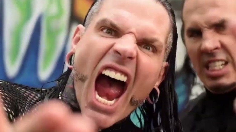 Jeff Hardy with Matt Hardy