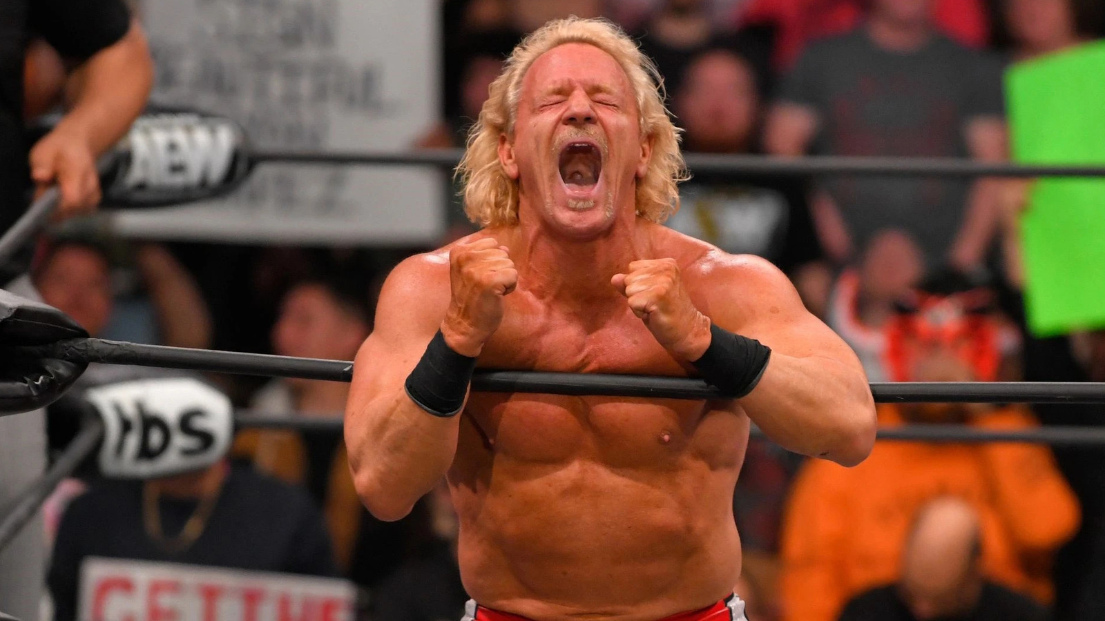 Jeff Jarrett-Fan „Sweat Equity“ für die Veröffentlichung des AEW Fight Forever-Videospiels