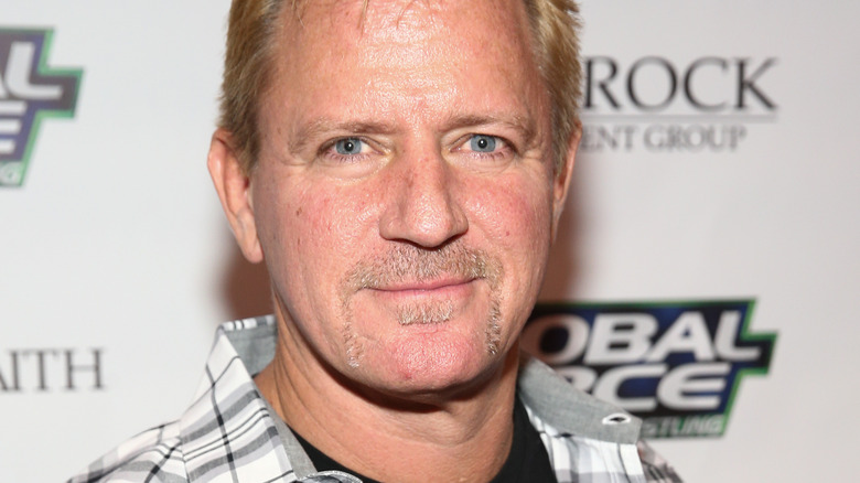 Jeff Jarrett at a press event for Global Force Wrestling