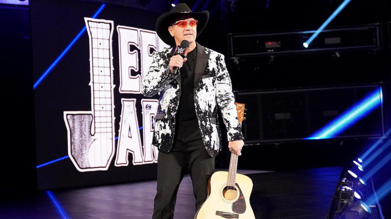 Jeff Jarrett talking