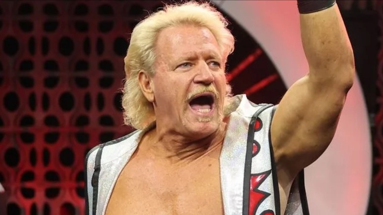Jeff Jarrett makes his entrance in AEW