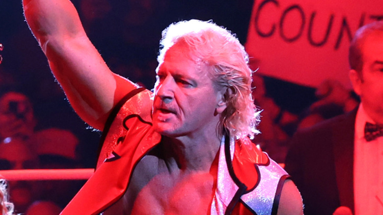Jeff Jarrett looking serious