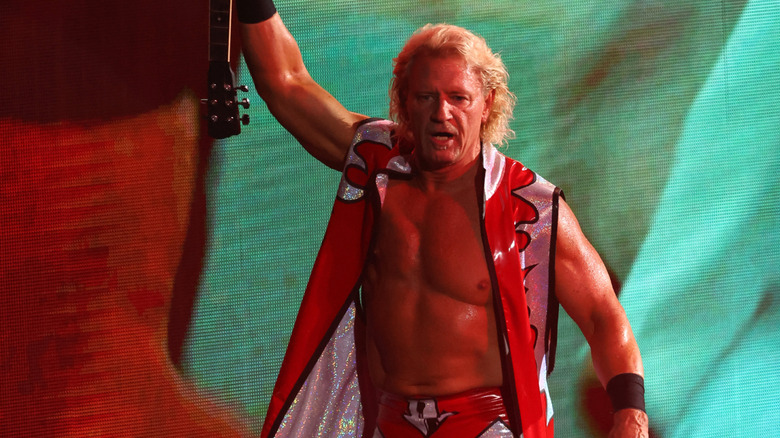 Jeff Jarrett makes an entrance