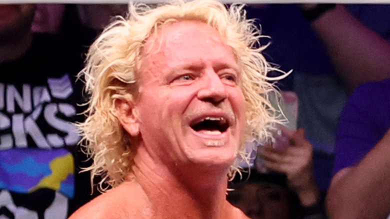 Jeff Jarrett smiling