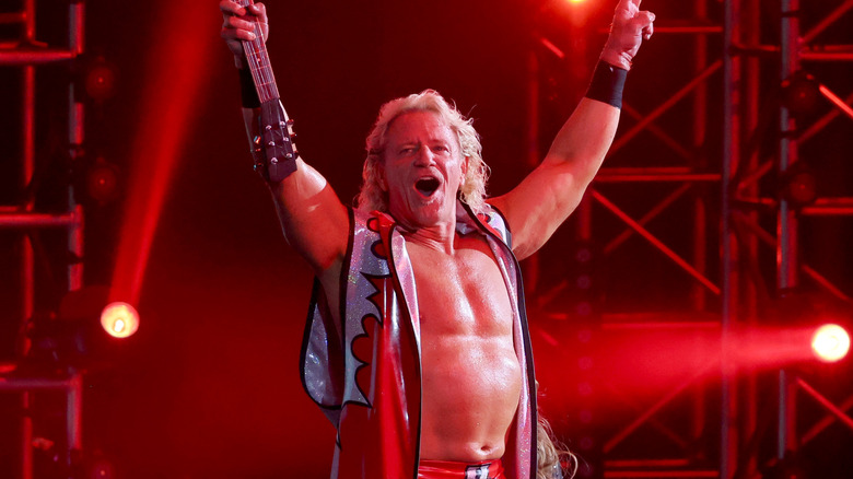 Jeff Jarrett hearing his buddy Satnam Singh has a singles match