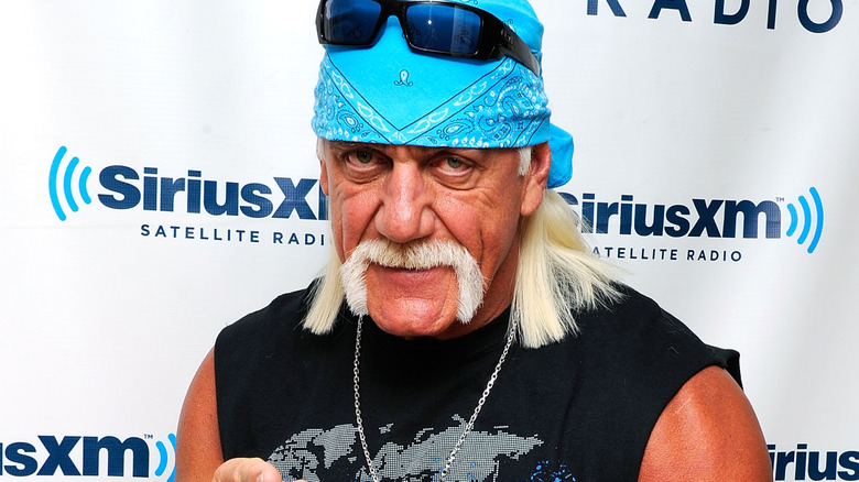 Hulk Hogan visits SiriusXM Studios, October 2011.