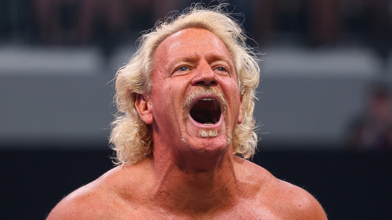 Jeff Jarrett performing in AEW