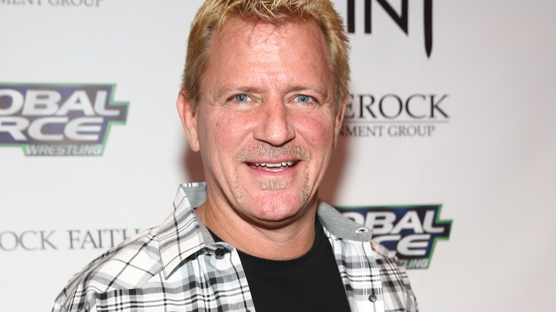 Jeff Jarrett smiling at a Global Force Wrestling media event