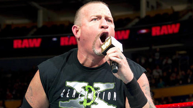 Road Dogg shouting