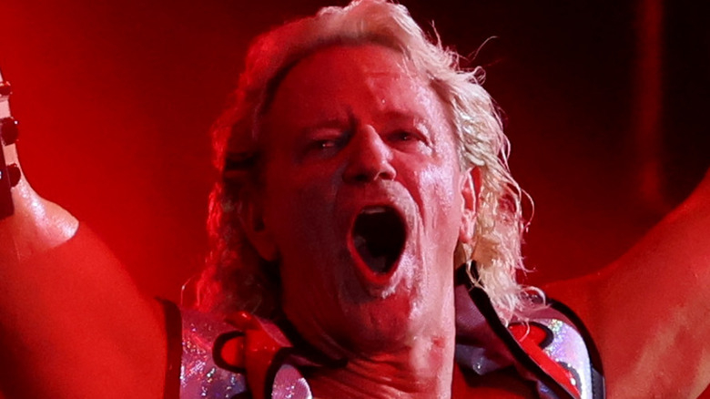 Jeff Jarrett shouting