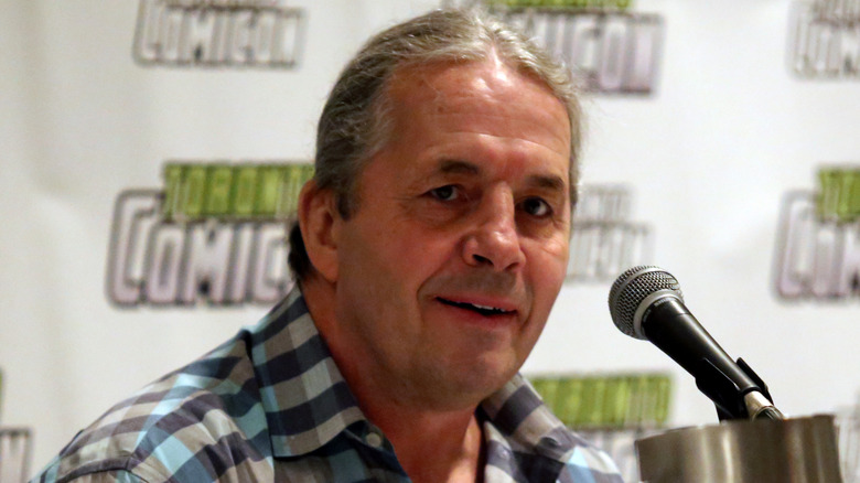Bret Hart talking