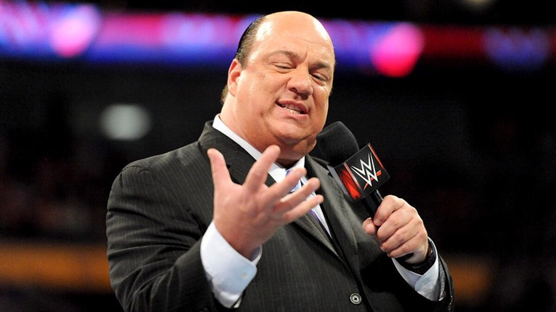 Paul Heyman on the mic
