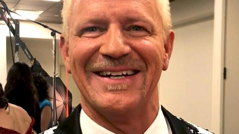 Jeff Jarrett smiling